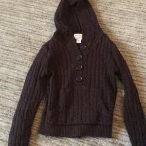 Polo Button Up Sweater